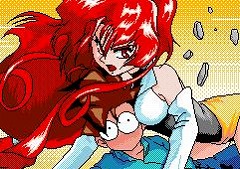 名作ADV「トラぶるCHASER 第1話 トラブルは空から未来から（PC-9801版）」プロジェクトEGGで配信開始。SFアニメ風のコメディ作品