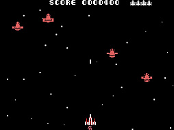画像ギャラリー No.003のサムネイル画像 / 「スコープオン(MSX版)」,プロジェクトEGGで配信開始。7種類の敵を相手に戦闘機タックで戦い抜く,1984年発売のシューティングゲーム