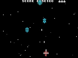 画像ギャラリー No.004のサムネイル画像 / 「スコープオン(MSX版)」,プロジェクトEGGで配信開始。7種類の敵を相手に戦闘機タックで戦い抜く,1984年発売のシューティングゲーム