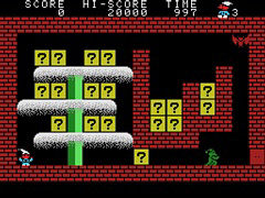 「J.P.ウィンクル（MSX版）」，プロジェクトEGGで配信開始。これぞ古き良き王道といえるサイドビューのアクションゲーム