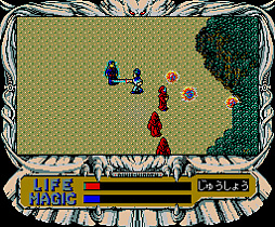 画像ギャラリー No.002のサムネイル画像 / 「ルーンワース 黒衣の貴公子（MSX2）」，プロジェクトEGGで配信開始。1989年にT＆E SOFTから発売されたアクションRPG