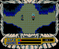 画像ギャラリー No.004のサムネイル画像 / 「ルーンワース 黒衣の貴公子（MSX2）」，プロジェクトEGGで配信開始。1989年にT＆E SOFTから発売されたアクションRPG