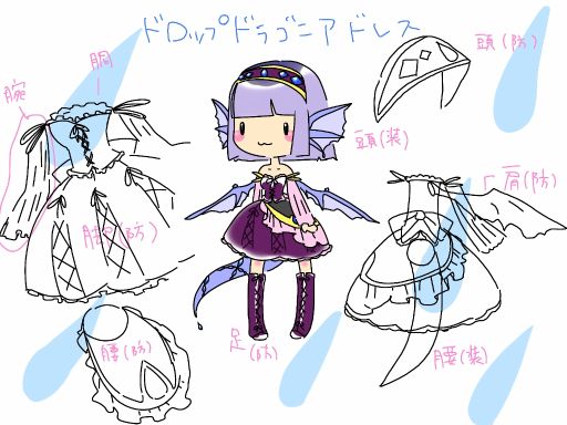 画像ギャラリー No.001のサムネイル画像 / 「Master of Epic」に気品ある竜のドレス「ラッフルドラゴン装備」が追加