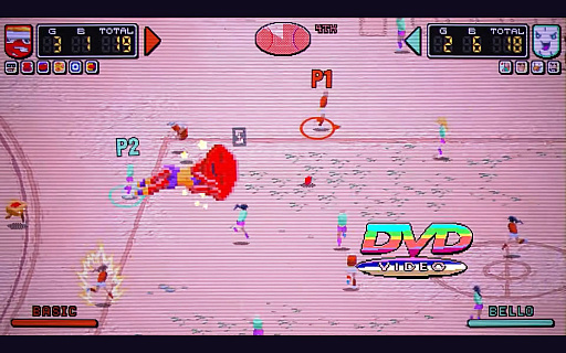 画像ギャラリー No.010のサムネイル画像 / スポーツ×ローグライトで笑いを生む「Pro Jank Footy」。点数を盗む，選手巨大化，突如ブルースクリーンなど試合はカオス［BitSummit］