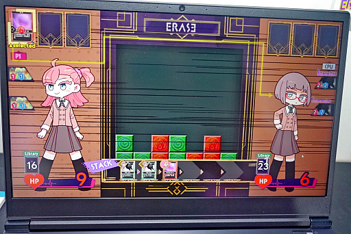 画像ギャラリー No.006のサムネイル画像 / 女子中学生が謎のカードゲームでクトゥルフ神話のクリーチャーを召喚する「クトゥルフ神話カードゲームADV Erase-missing link-」体験版レポート［BitSummit］