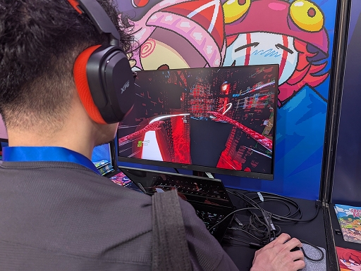 画像ギャラリー No.001のサムネイル画像 / シュールでイカれた3Dプラットフォーマー「Grindset T.V.」，グラインドやウォールランを駆使したスピードランを満喫できるプラットフォームACT［BitSummit］