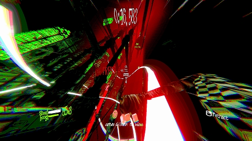 画像ギャラリー No.003のサムネイル画像 / シュールでイカれた3Dプラットフォーマー「Grindset T.V.」，グラインドやウォールランを駆使したスピードランを満喫できるプラットフォームACT［BitSummit］