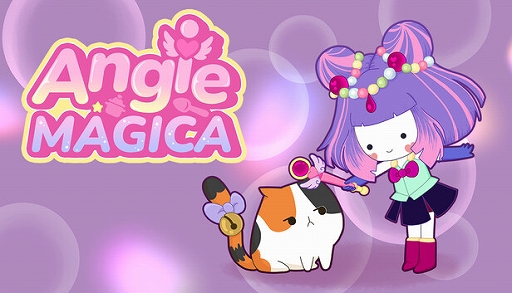 画像ギャラリー No.001のサムネイル画像 / Mango Protocolのキュートな新作「Angie Magica」を日本初公開。魔法少女のストーリーながら子供向けにあらず［BitSummit］