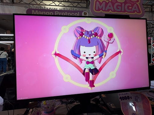 画像ギャラリー No.003のサムネイル画像 / Mango Protocolのキュートな新作「Angie Magica」を日本初公開。魔法少女のストーリーながら子供向けにあらず［BitSummit］