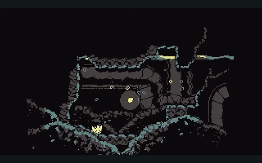 画像ギャラリー No.004のサムネイル画像 / 「City of None」プレイレポート。「Celeste」クリエイターたちの新作は，モノトーンのドット絵が美しい探索型アクション［BitSummit］