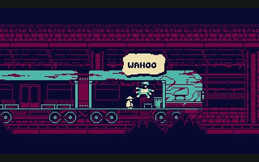 画像ギャラリー No.009のサムネイル画像 / 「City of None」プレイレポート。「Celeste」クリエイターたちの新作は，モノトーンのドット絵が美しい探索型アクション［BitSummit］