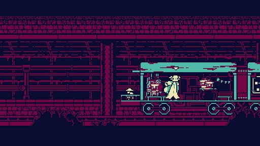 画像ギャラリー No.010のサムネイル画像 / 「City of None」プレイレポート。「Celeste」クリエイターたちの新作は，モノトーンのドット絵が美しい探索型アクション［BitSummit］