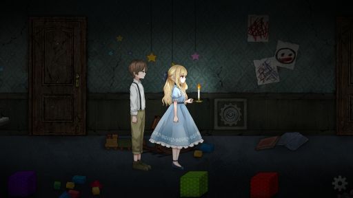 画像ギャラリー No.007のサムネイル画像 / 記憶を失った少女と少年が古城からの脱出を目指す2DホラーADV「Dawn Bell」，6月23日に発売決定。体験版の配信も開始