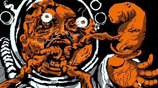 画像ギャラリー No.008のサムネイル画像 / ミッキーマウス風ホラー「Bad Cheese」開発者の新作「Kopernicus: Extraction」を試遊。“悪夢”を繰り返す不気味な惑星で，気づけば次の夜へ向かっていた［BitSummit］