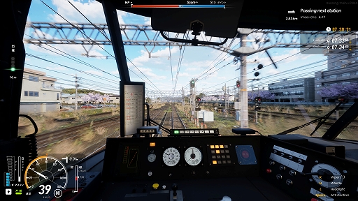 画像ギャラリー No.002のサムネイル画像 / リアルな風景が美しい日本風列車シミュレーター「RUNNING TRAIN | 走ル列車！」，Steamで配信開始