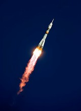 画像ギャラリー No.001のサムネイル画像 / リチャード・ギャリオット氏,無事に宇宙へ出発