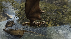 画像ギャラリー No.006のサムネイル画像 / ［Gamescom］6年の歳月をかけて登場。ドラゴンに変身する主人公が火を吹きながら暴れまくるシングルRPG「Divinity 2」
