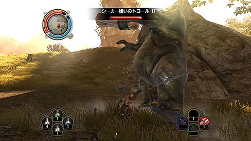 画像ギャラリー No.002のサムネイル画像 / サイバーフロント，「ディヴィニティII ドラゴンナイトサーガ」のムービーを公開。ドラゴンに変身して戦う様子を確認しよう