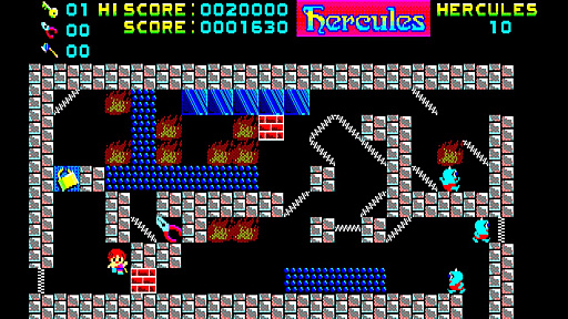 画像ギャラリー No.003のサムネイル画像 / 「EGGコンソール へらくれす PC-8801mkIISR」本日配信。工画堂スタジオの幻のアクションパズルが復刻