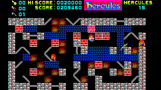 画像ギャラリー No.005のサムネイル画像 / 「EGGコンソール へらくれす PC-8801mkIISR」本日配信。工画堂スタジオの幻のアクションパズルが復刻