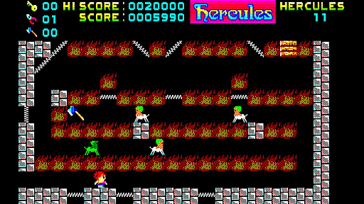 画像ギャラリー No.006のサムネイル画像 / 「EGGコンソール へらくれす PC-8801mkIISR」本日配信。工画堂スタジオの幻のアクションパズルが復刻
