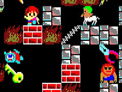 「EGGコンソール へらくれす PC-8801mkIISR」本日配信。工画堂スタジオの幻のアクションパズルが復刻