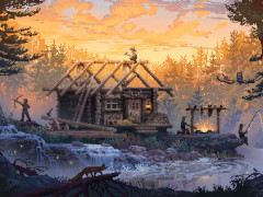 「Cast n Chill」開発スタジオ最新作「Wild n Chill」のストアページが公開中。美しい大自然の中，最大4人でのんびりサバイバル