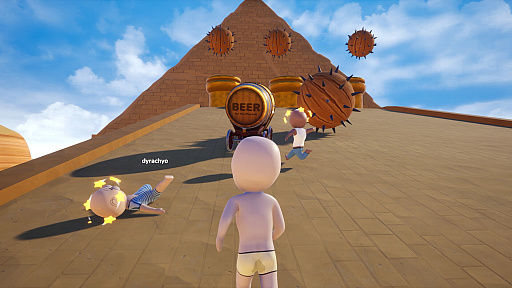 画像ギャラリー No.005のサムネイル画像 / ドタバタ物理系Co-opアクション「Pull the Beer」,制作をアナウンス。最大4人でビール樽を引っ張り,野を越え山を越え,谷やダンジョンも越えていけ!