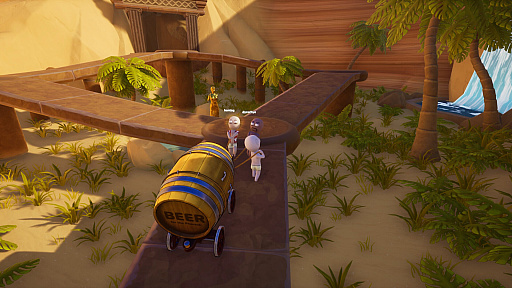 画像ギャラリー No.007のサムネイル画像 / ドタバタ物理系Co-opアクション「Pull the Beer」,制作をアナウンス。最大4人でビール樽を引っ張り,野を越え山を越え,谷やダンジョンも越えていけ!