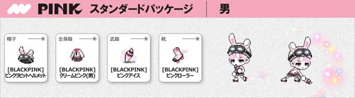 画像ギャラリー No.006のサムネイル画像 / 「メイプルストーリー」×「BLACKPINK」コラボレーションアイテムの販売がスタート