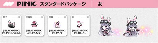 画像ギャラリー No.007のサムネイル画像 / 「メイプルストーリー」×「BLACKPINK」コラボレーションアイテムの販売がスタート