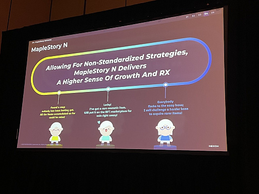 画像ギャラリー No.015のサムネイル画像 / ［GDC 2023］「メイプルストーリー」が“楽しさを継続させる”ために行ってきたこと。それを拡張する新プロジェクト「MapleStory Universe」