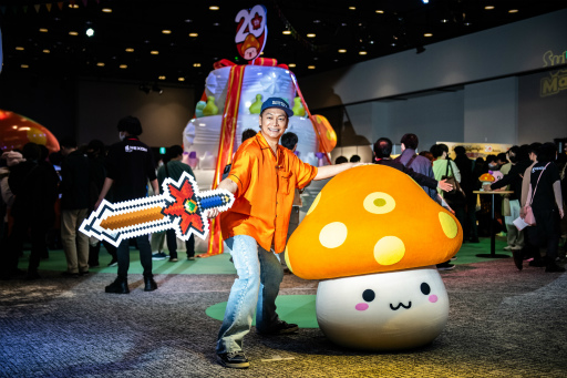 画像ギャラリー No.038のサムネイル画像 / 「メイプルストーリー」20周年を祝ったイベント「Super Maple Party」レポート。あの“リトカ名人”こと香取慎吾さんもサプライズ来場