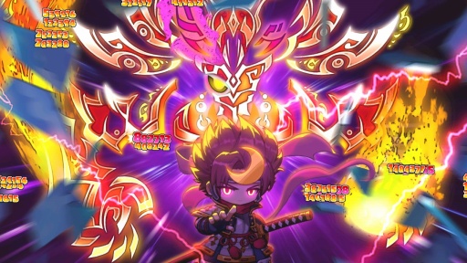 画像ギャラリー No.032のサムネイル画像 / ［プレイレポ］「メイプルストーリー」の6次転職を先行体験。カットインのド派手な演出と，かつてない与ダメージ量を誇るオリジンスキルで圧倒