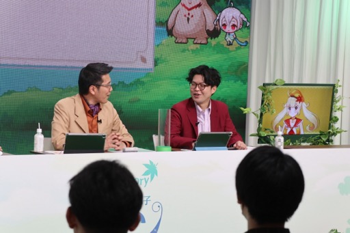 画像ギャラリー No.033のサムネイル画像 / 「メイプルストーリー」の「『森の子 リン』実装記念生放送」をレポート。ゲストのお笑いコンビ・ヤーレンズの楢原さんはメイプラーだった！