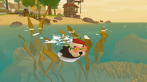 画像ギャラリー No.002のサムネイル画像 / 好奇心旺盛なラッコが大冒険！ オープンワールドADV「Otterly Lost」デモ版を配信中。着せ替え機能を実装