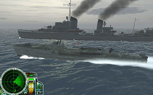 画像ギャラリー No.003のサムネイル画像 / 魚雷艇vs.輸送艦隊の戦いが満喫できる「PT Boats: Knights of the Sea」のデモ版を4GamerにUp