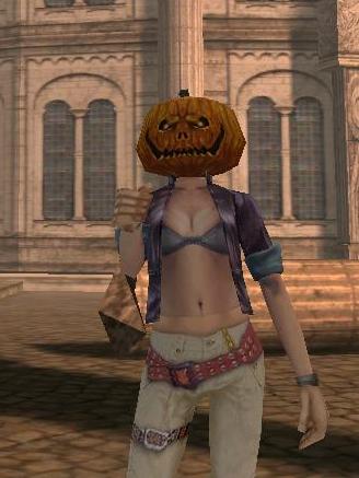 画像ギャラリー No.001のサムネイル画像 / 「GUNZWEI」ハロウィンでかぼちゃ頭の限定アイテムを手に入れよう