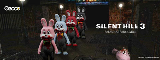 画像ギャラリー No.001のサムネイル画像 / 「SILENT HILL」のロビー・ザ・ラビット,新色を追加したアクションフィギュア第2弾の予約受付を開始。血で汚れていない限定版も用意