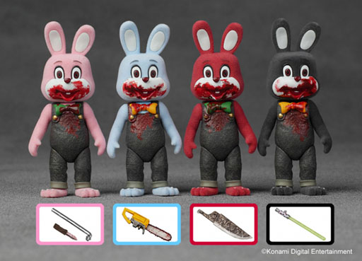 画像ギャラリー No.002のサムネイル画像 / 「SILENT HILL」のロビー・ザ・ラビット,新色を追加したアクションフィギュア第2弾の予約受付を開始。血で汚れていない限定版も用意