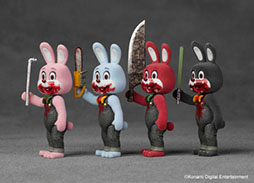 画像ギャラリー No.003のサムネイル画像 / 「SILENT HILL」のロビー・ザ・ラビット,新色を追加したアクションフィギュア第2弾の予約受付を開始。血で汚れていない限定版も用意