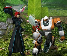 画像ギャラリー No.001のサムネイル画像 / 「PSOBB」,GMキャラクターから花束がもらえるホワイトデーイベント