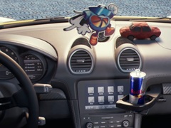 車内のドリンクや散らばるゴミもカスタマイズ可能。ディテールにこだわり抜いたレースゲーム「CLUTCH」が発表に