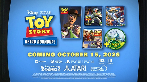 画像ギャラリー No.008のサムネイル画像 / トイ・ストーリーのゲームを1つにまとめた「Toy Story: Retro Roundup!」と,「Toy Story 3 Complete Edition」が10月15日に発売決定