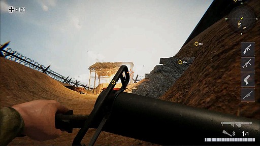 画像ギャラリー No.011のサムネイル画像 / 「ワールドウォー D-デイ 1944」Switch向けに配信開始。ノルマンディー上陸作戦と空挺部隊の戦いを描くシングルプレイFPS