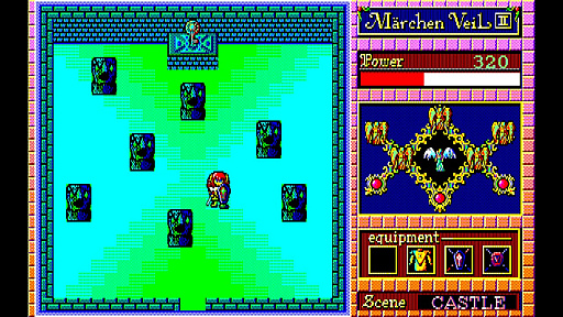 画像ギャラリー No.002のサムネイル画像 / 「EGGコンソール メルヘンヴェールII PC-9801」本日配信。醜い姿へと変えられてしまった湖の王子の冒険を描くアクションRPG