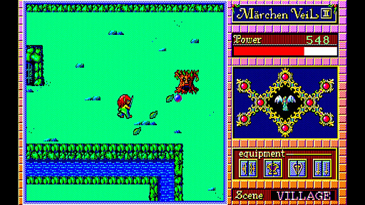 画像ギャラリー No.003のサムネイル画像 / 「EGGコンソール メルヘンヴェールII PC-9801」本日配信。醜い姿へと変えられてしまった湖の王子の冒険を描くアクションRPG