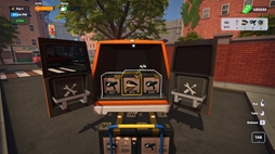 画像ギャラリー No.009のサムネイル画像 / ロボットを雇って自動化していく「Shipping Store Simulator 2037」，デモ版を配信開始。小さな集荷拠点から物流センターへと成り上がろう