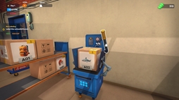 画像ギャラリー No.012のサムネイル画像 / ロボットを雇って自動化していく「Shipping Store Simulator 2037」，デモ版を配信開始。小さな集荷拠点から物流センターへと成り上がろう