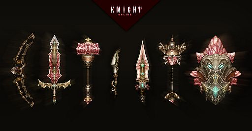 画像ギャラリー No.002のサムネイル画像 / 「ナイトオンラインクロス」魔法の宝箱に武器「黒装呪宝伝シリーズ」を追加